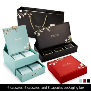 Double layered gift box mooncake boxes macaroon boxes chocolate box