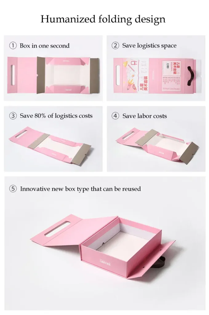 Customized children's high-end folding box