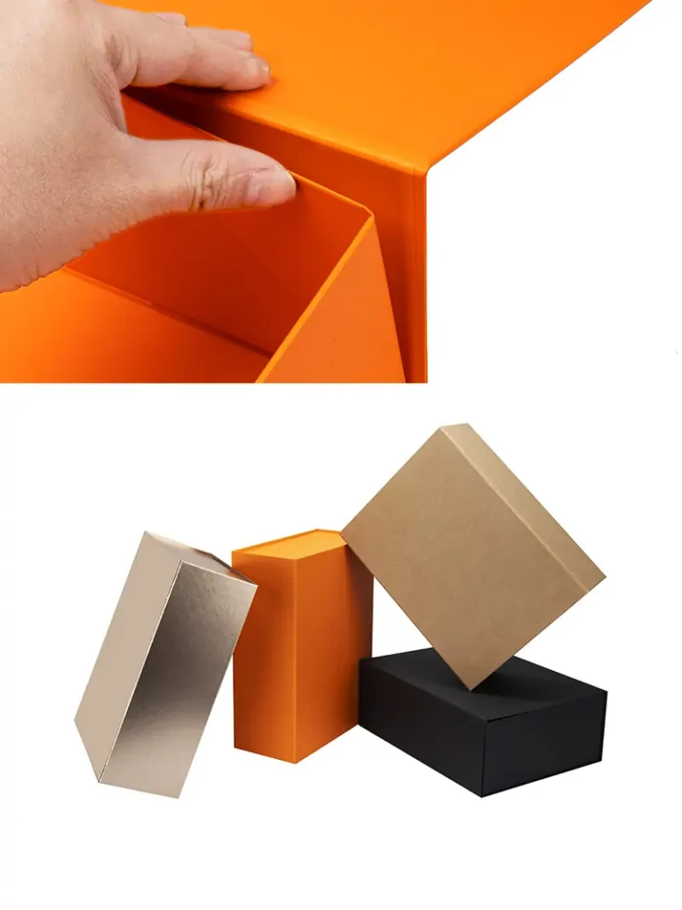 Customized hand folded gift box
