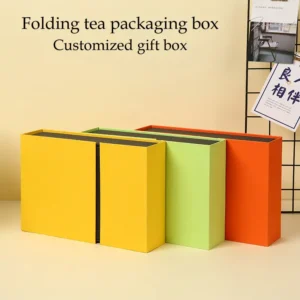 Customized tea gift box empty box