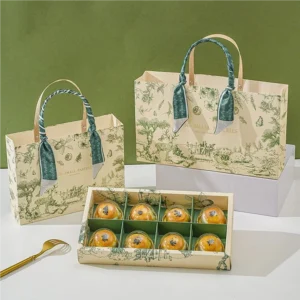 custom dessert box, custom mooncake box