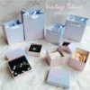 custom jewelry box packaging pink and blue necklace box