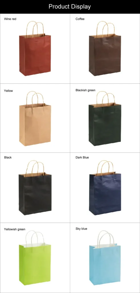 custom Kraft paper bags