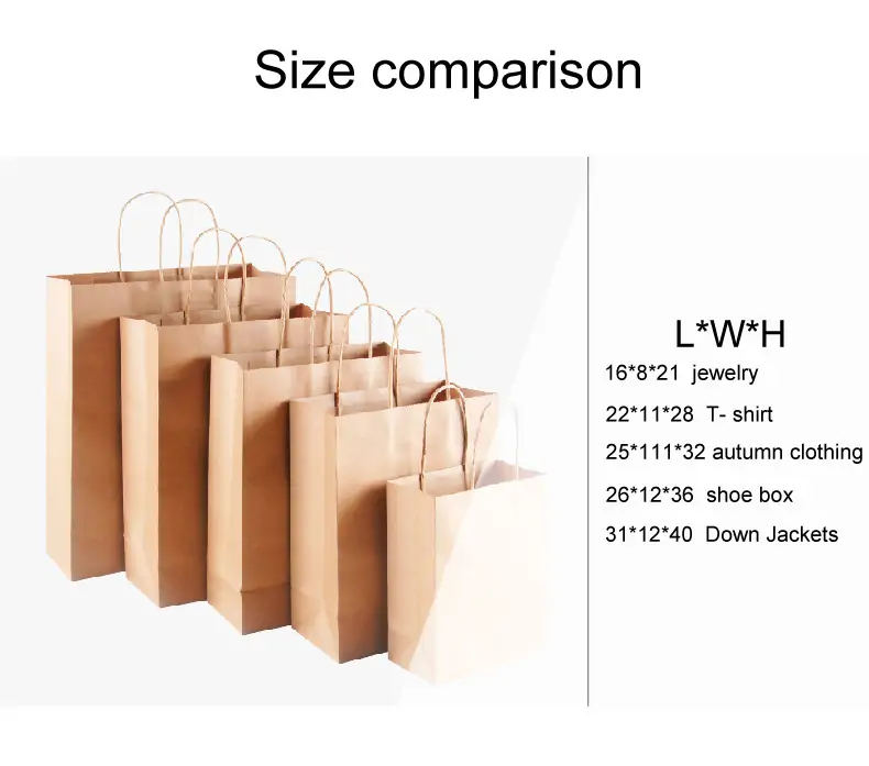 custom Kraft paper bags