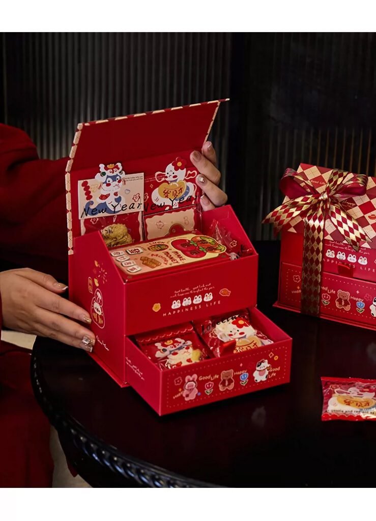 House-shaped packaging box