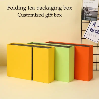 Customized tea gift box empty box